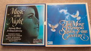 lot 308 image: Lot of 2 Vintage Readers Digest Multi Album Box Sets - LP Vinyl Records #1B