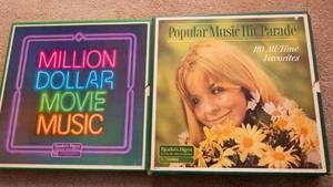 lot 318 image: Lot of 2 Vintage Readers Digest Multi Album Box Set - LP Vinyl Records #5B