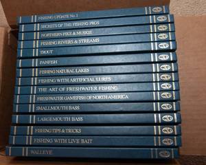lot 314 image: The Hunting & Fishing Library Collection  Set of 15 Books