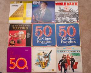 lot 358 image: Lot of 9 Vintage LP Vinyl Records  Various Artists & Genres - Boxcar Willie