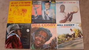 lot 368 image: Set of Six Vintage Comedy Albums - Bill Cosby, Johnny Carson