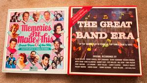 lot 376 image: Lot of 2 Vintage Readers Digest Multi Album Box Sets - LP Vinyl Records #1C