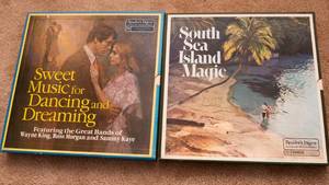 lot 377 image: Lot of 2 Vintage Readers Digest Multi Album Box Sets - LP Vinyl Records #2C