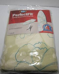 lot 397 image: Bajer PerfectFit Ironing Board Cover and Pad Set, Fits Standard Size Ironing Board