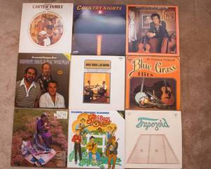 lot 452 image: Lot of 9 Vintage LP Vinyl Records  Various Artists & Genres - Charley Pride, The Smith Brothers