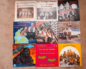 lot 453 image: Lot of 9 Vintage LP Vinyl Records  Various Artists & Genres - Peter and Paul