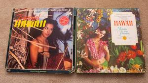 lot 466 image: Lot of 2 Vintage Hawaiian Multi Album Box Sets - LP Vinyl Records #4D