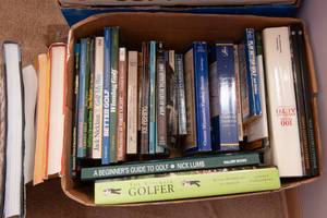 lot 519 image: Sports Illustrated The Golf Book and Other Golf, Fishing and Poker Books