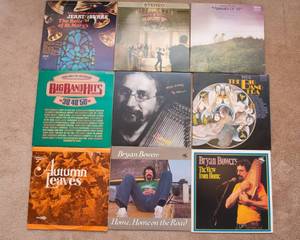 lot 507 image: Lot of 9 Vintage LP Vinyl Records - Various Artists - Mostly Instrumental