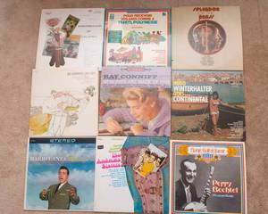 lot 511 image: Lot of 9 Vintage LP Vinyl Records - Various Artist and Genres