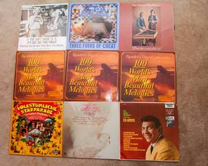 lot 532 image: Lot of 9 Vintage LP Vinyl Records - Various Artists & Genres - Ed Ames