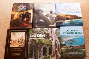lot 544 image: Variety of Coffee Table Books including Remembering Jackie (Jackie Onassis) by Life