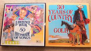 lot 553 image: Lot of 2 Vintage Multi Album Box Sets - 1  Readers Digest Collection and one other collection - LP Vinyl Records #8E