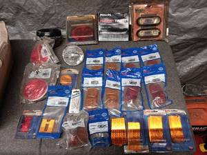 lot 8 image: Collection of Automotive Lights and Lens Covers