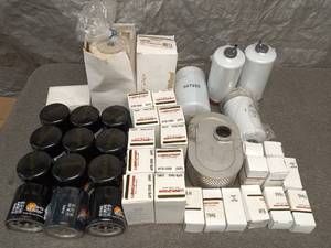 lot 50 image: Assorted Automotive Filters and Parts Collection