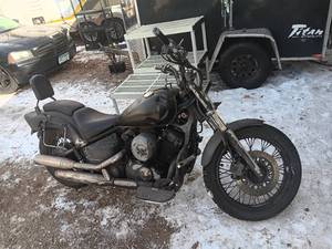 lot 36 image: Yamaha motorcycle parts only