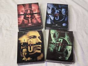 lot 9 image: Complete Seasons 4,5,6,7  X-Files DVD Collection