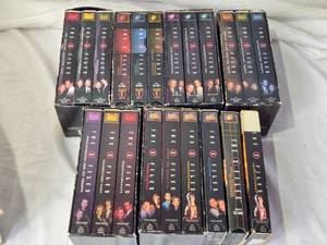lot 11 image: Huge Lot of  The X-Files VHS Tapes