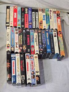 lot 12 image: Large Lot of Various VHS Movies and TV Shows