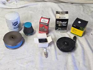 lot 36 image: Assorted Lot of Filters and Engine Components