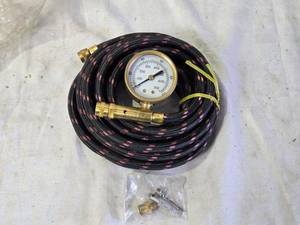 lot 46 image: Air Pressure Gauge with Hose