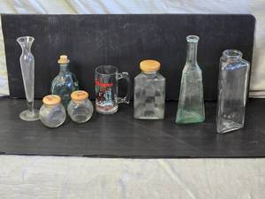 lot 97 image: Glass Bottles and Containers