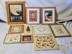 lot 120 image: Framed Ornamental and Art Prints