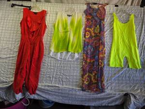lot 156 image: Womens Clothing Including Jumpsuit and Dresses - Size M on Most - Brands LoveJ, TOXIK3, Zac & Rachel