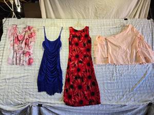 lot 162 image: Stylish Womens Tops and Dresses - Forever 21, Sabora, Janons - One says size M