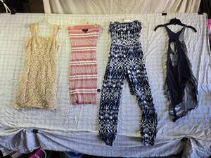 lot 169 image: Womens Dresses Sizes S and M - LU NYC, Rue21, Cleo Apparel