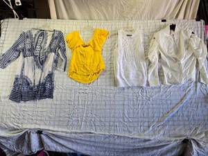 lot 170 image: Womens Blouses and Tops - S and One Size - Catherine Malandrino, Paradise One and Others