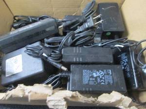 lot 5 image: Box of Assorted Power Supplies...