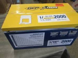 lot 52 image: QEP Xtreme White 116 in. Clip, Par...