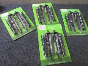 lot 66 image: 4- Mainstays Solar Landscape Light ...
