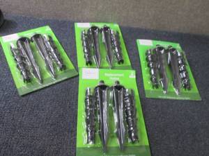 lot 67 image: 4- Mainstays Solar Landscape Light ...