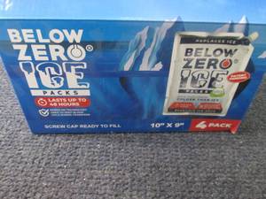 lot 87 image: 4 Below Zero Reuseable Ice Packs...