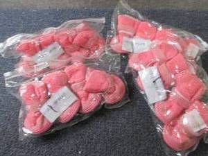 lot 94 image: 4- 4 pks Dog Shoes Size 5...