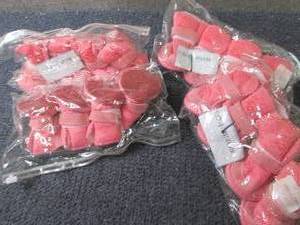 lot 95 image: 4- 4 pks Dog Shoes Size 5...
