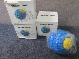 lot 99 image: 4 Tease Time Dog Toys...
