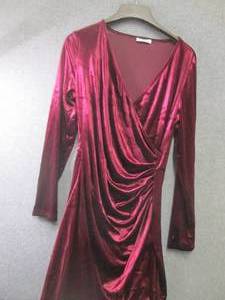 lot 117 image: Large Ladies Velvet Dress...