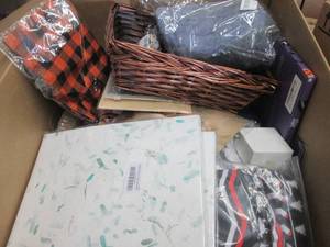 lot 138 image: Box of Assorted Small Overstocks...