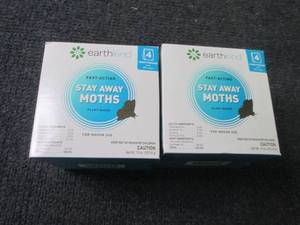 lot 214 image: 2- 4ct Stay Away Moths...