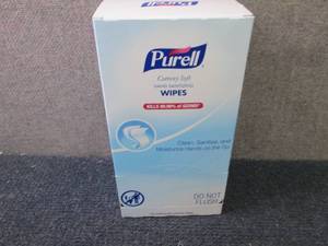 lot 223 image: 120 ct Purell Wipes...