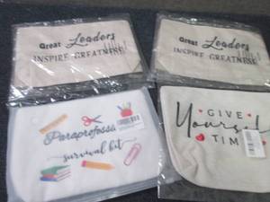 lot 230 image: 4 Zip Cosmetic Bags...