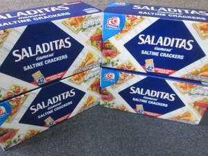 lot 234 image: 4 Boxes of 42pks Saladitas Saltine ...