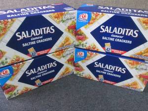 lot 235 image: 4 Boxes of 42pks Saladitas Saltine ...