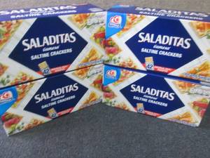 lot 236 image: 4 Boxes of 42pks Saladitas Saltine ...