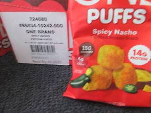 lot 294 image: 20 - 1.05 oz Spicy Nacho Protein On...