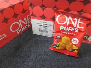 lot 301 image: 20 - 1.05 oz Spicy Nacho Protein On...