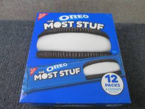 lot 314 image: 12- 4pks Oreo Most Stuf Best Date 3...